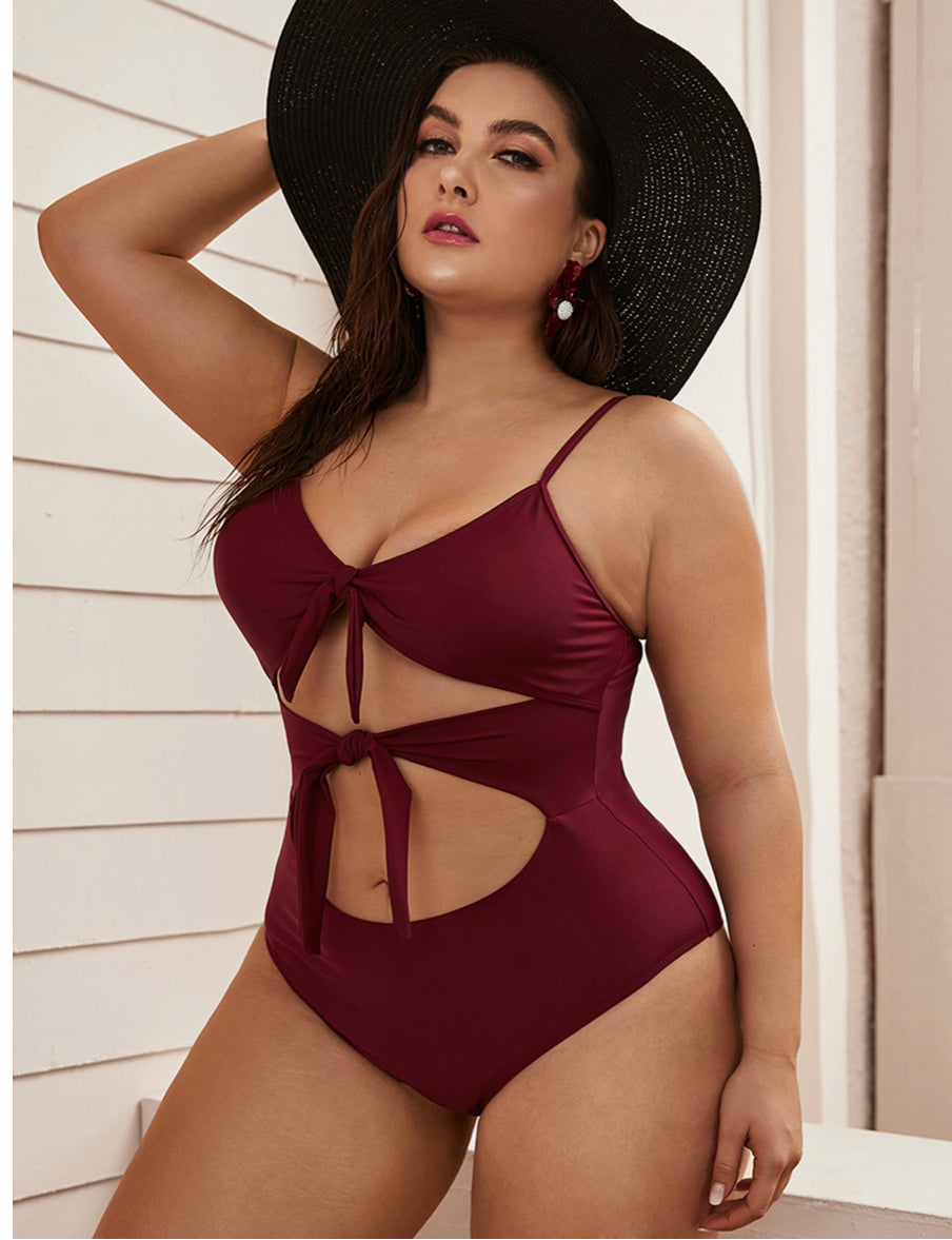Knot Front Monokini