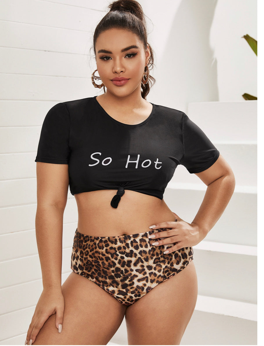 So Hot Leopard Highwaist Bikini