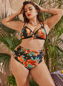Floral Highwaist Bikini