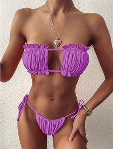 Bandeau Tie aside Bikini
