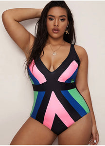Colorblock One Piece