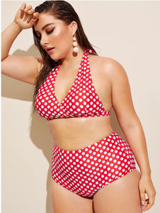 Polka Dot Highwaist