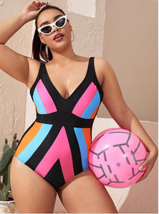 Colorblock One Piece