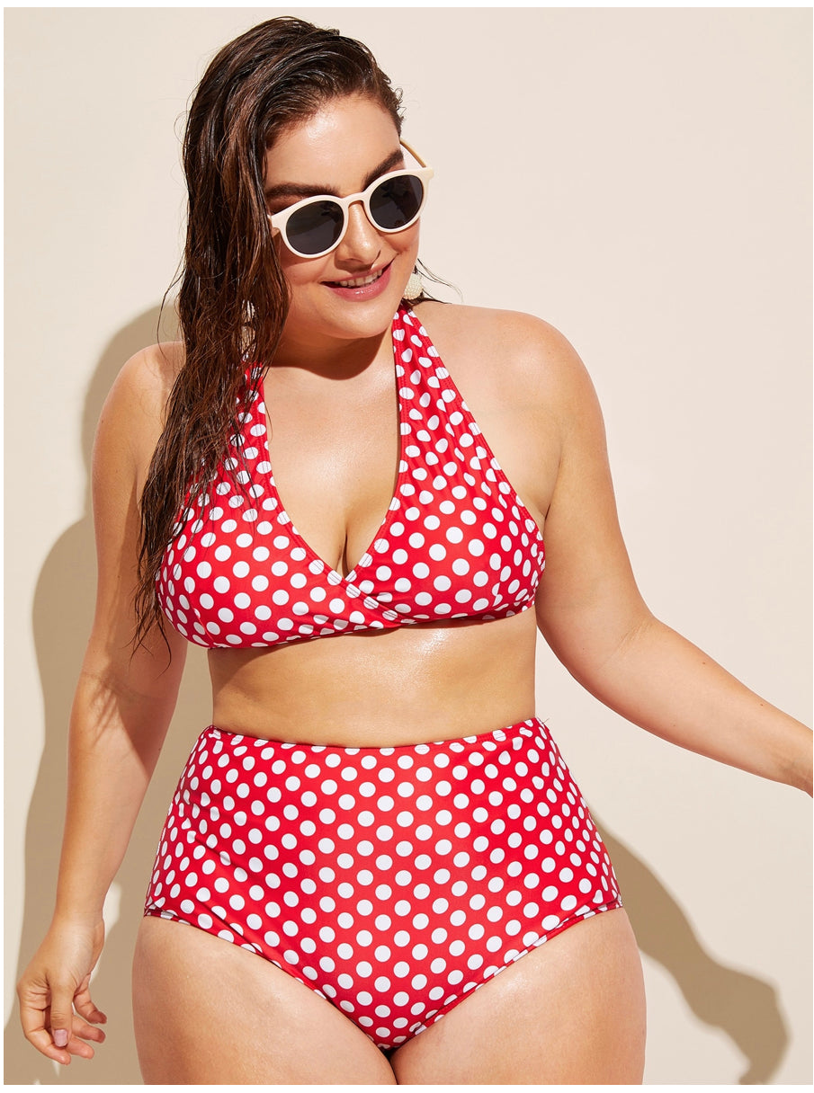 Polka Dot Highwaist