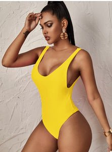 Open back One Piece