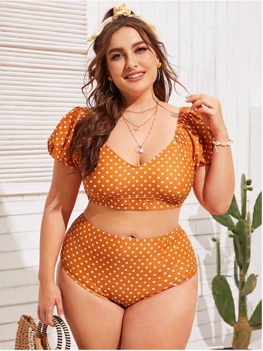 Polka Dot Highwaist Bikini