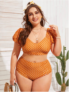 Polka Dot Highwaist Bikini