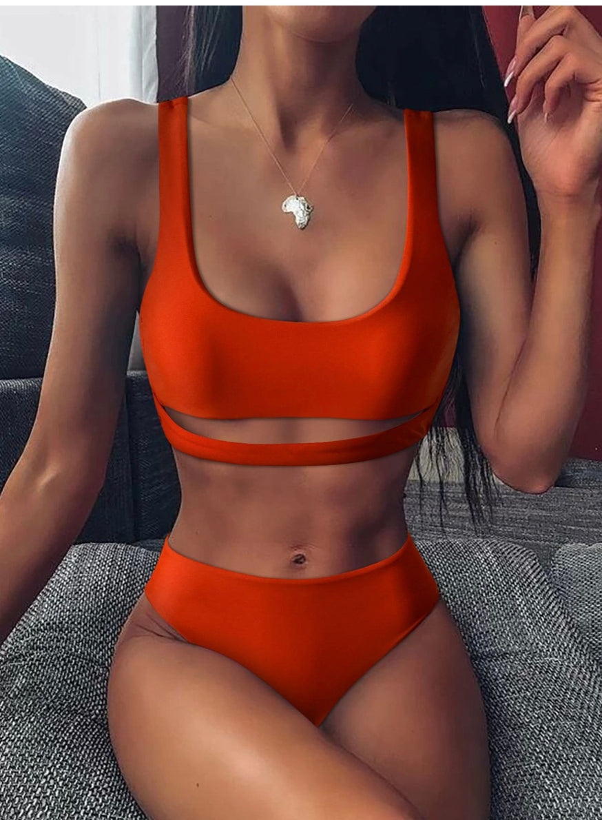 Cut Out Highwaist Bikini